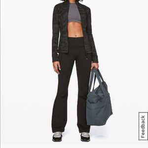 Lululemon black Groove Flare HR Pant